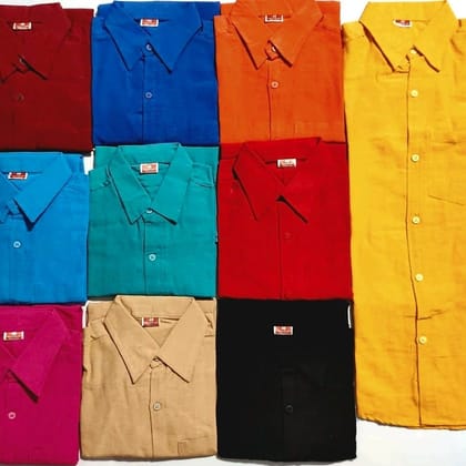 Plain Khadi Kurta